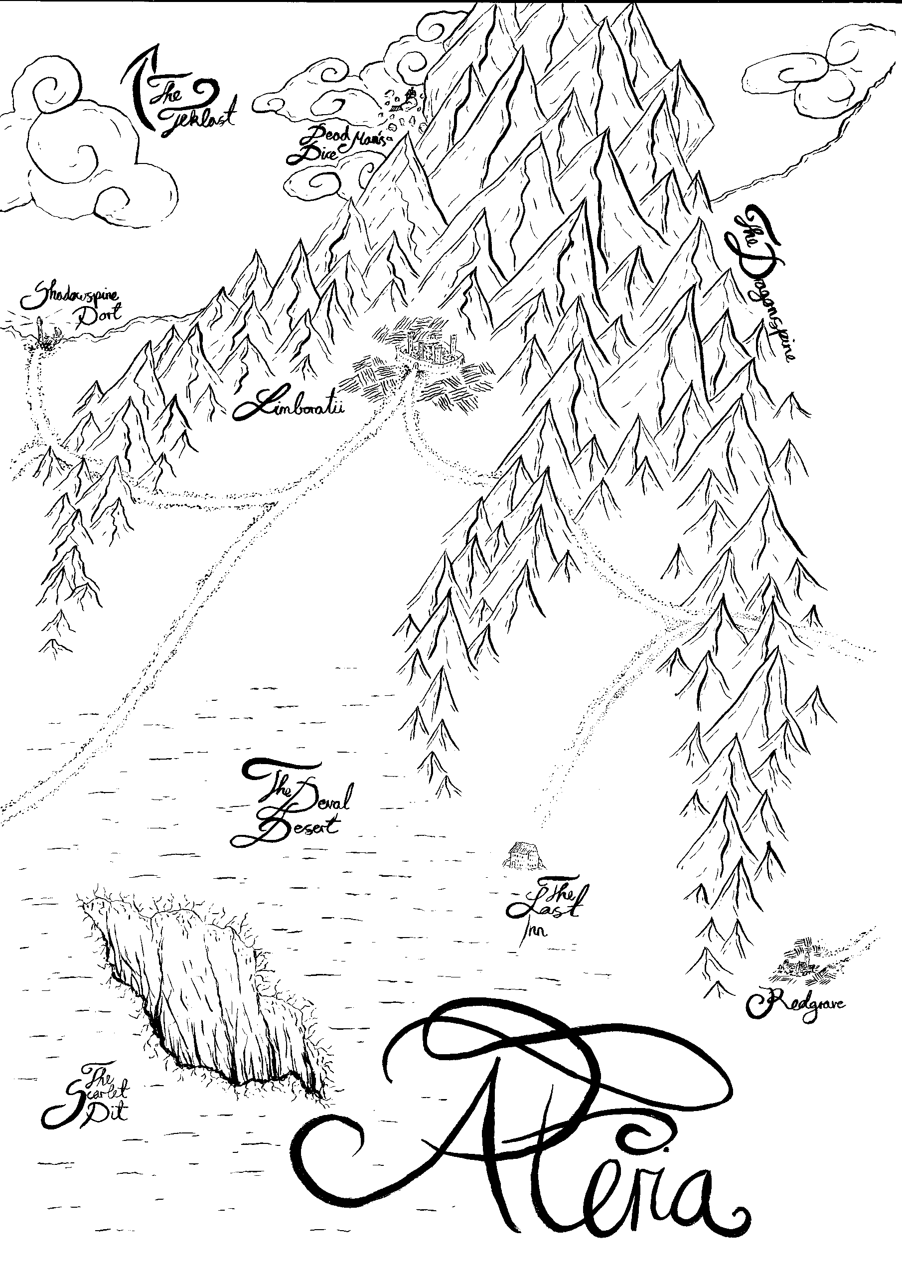 Map of Ateria